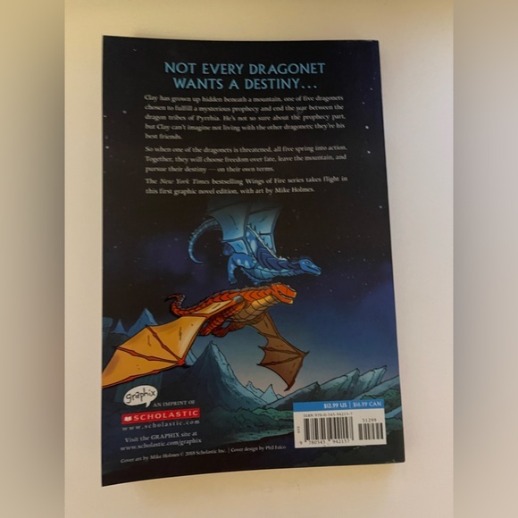 Free/w/purchase Wings‎ of fire graphic novel! - Picture 4 of 4